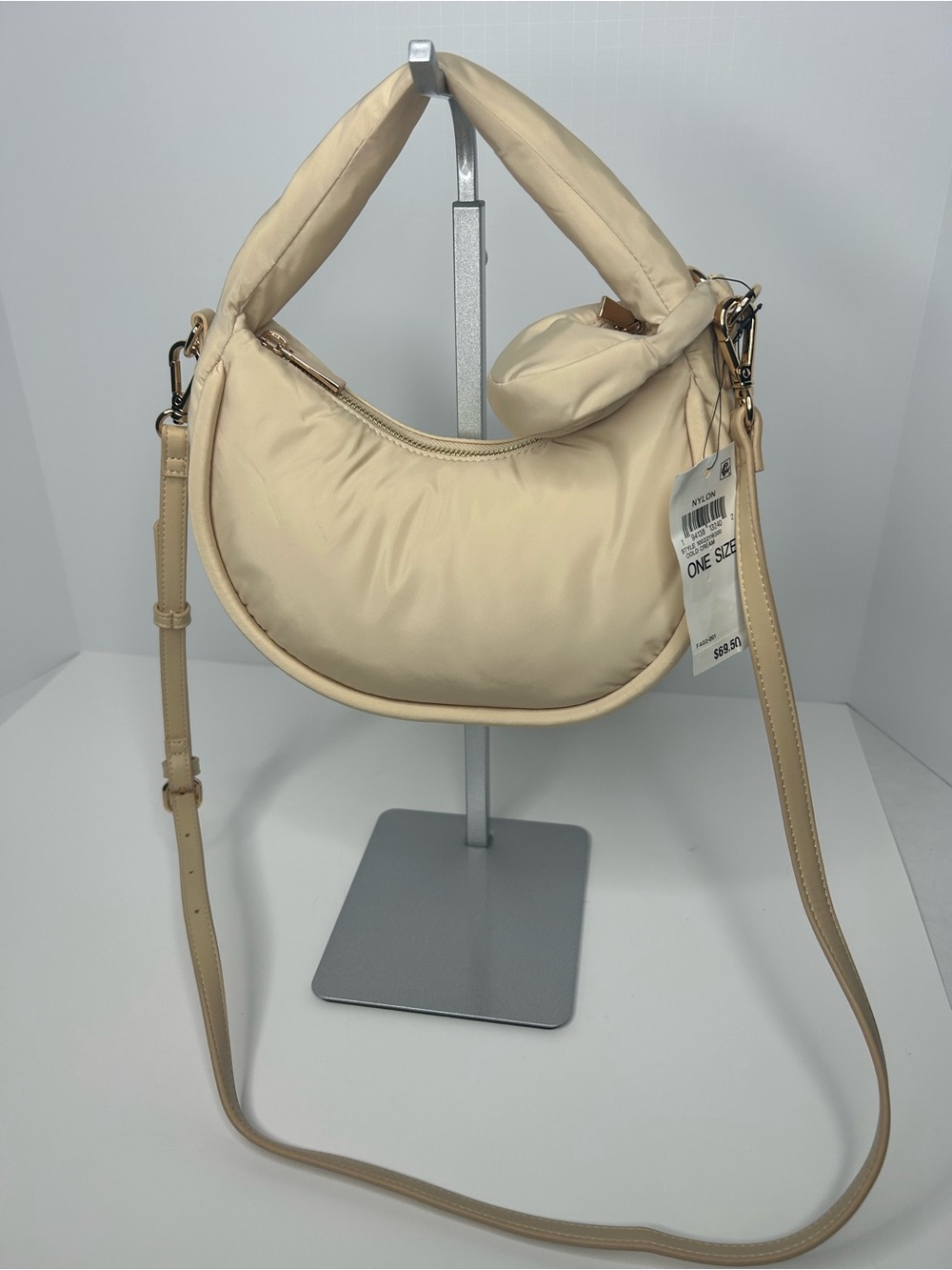 On 34th Harlowwe Mini Nylon Hobo Bag